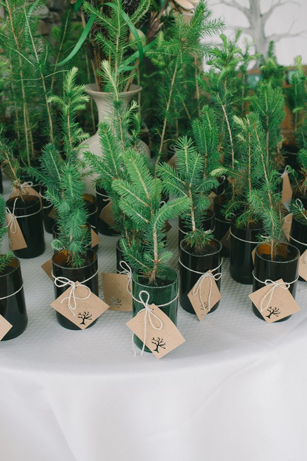 Winter Wedding Favors